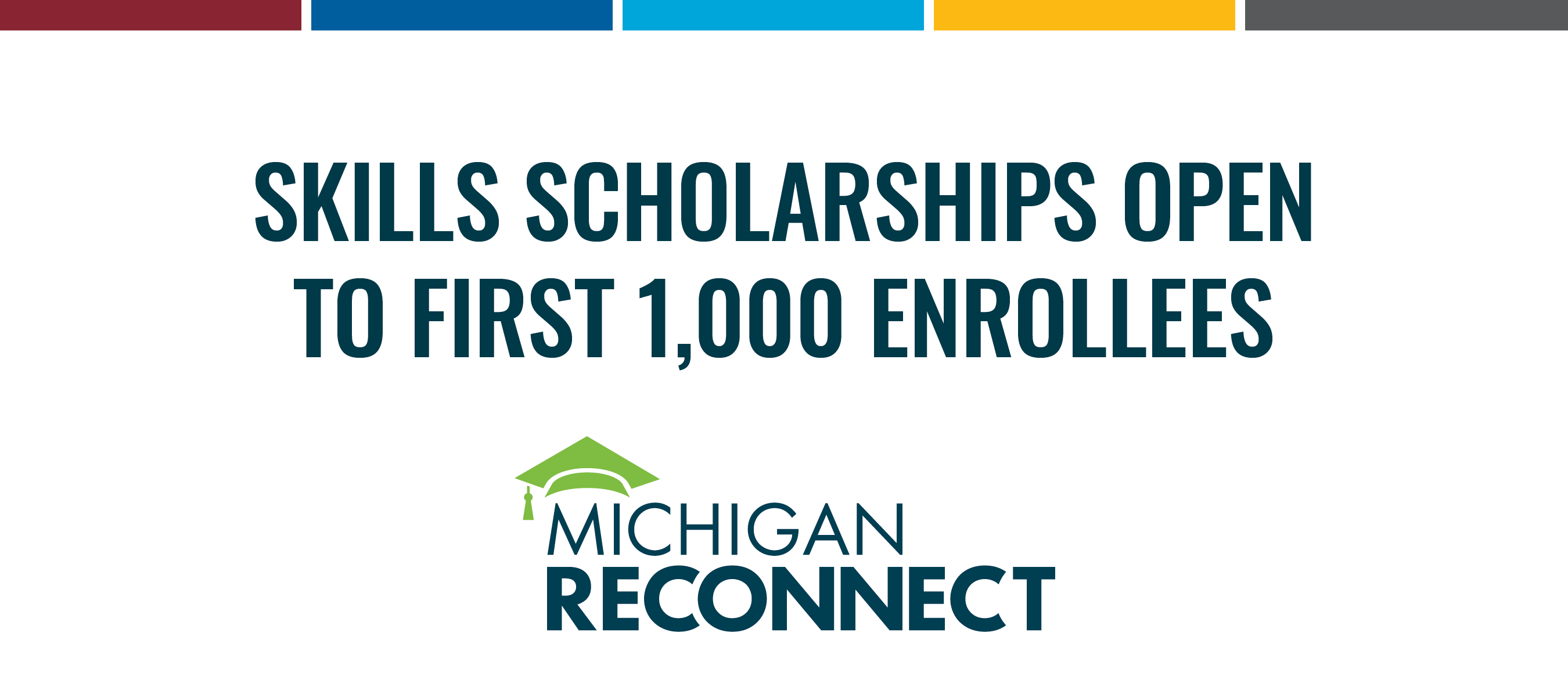 Read more about the article Michigan Reconnect Skills Scholarships Open to First 1,000 Enrollees