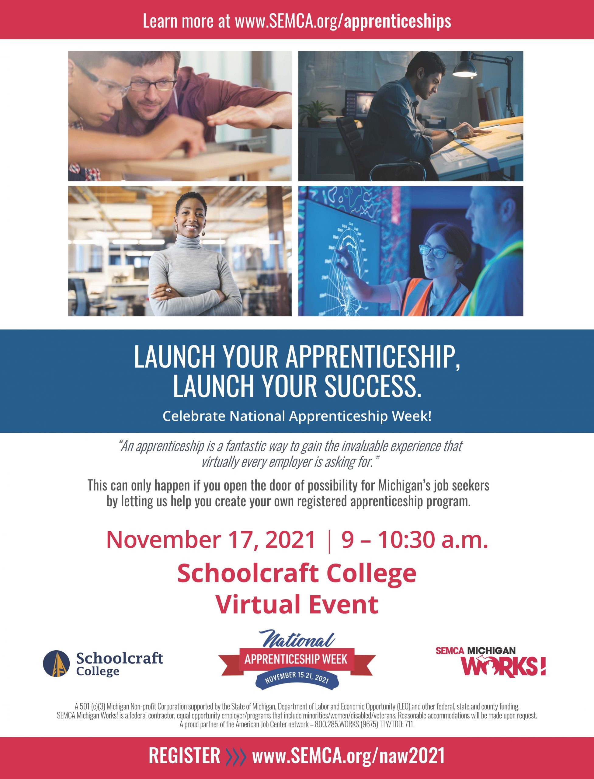 Read more about the article Launch your Apprenticeship, Launch your Success – Virtual